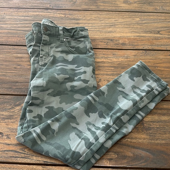 Cat & Jack- Camo Jeggings - Picture 1 of 4